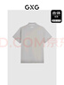 GXG男裝簡約條紋撞色Polo衫男24年夏 卡其色 175/L 曬單實拍圖