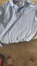 皮爾卡丹220g精梳全棉短袖T恤男士翻領(lǐng)純色夏季透氣Polo衫上衣薄 曬單實(shí)拍圖