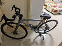 蘭令瓜車(chē)礫石公路車(chē)自行車(chē)全內走線(xiàn)超輕變速賽車(chē)男成人女學(xué)生通勤單車(chē) 雷鳴 騎士灰 瓜車(chē) 全內走線(xiàn) 彎把 700C（165-190cm） 24速 定位變速 曬單實(shí)拍圖