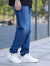 TOMMY JEANS25新款秋冬男裝美式復(fù)古中藍(lán)色水洗寬松錐形褲牛仔褲20191 牛仔藍(lán)1BJ 31 曬單實(shí)拍圖