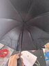 BEYZK雨眾大號手動折疊雨傘男女晴雨傘兩用禮品傘黑膠防曬遮陽傘太陽傘 晴雨防曬黑膠傘-單人[淺綠] 曬單實拍圖