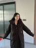 鴨鴨羽絨服女長(zhǎng)款過(guò)膝2025冬季新款韓版時(shí)尚加厚保暖戶外運(yùn)動(dòng)極寒外套 白色 M (160) 曬單實(shí)拍圖
