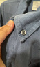 ABERCROMBIE & FITCH【李現同款】男裝25春夏美式經典小麋鹿亞麻混紡襯衫KI125-5085 復古靛藍 M (180/100A) 曬單實拍圖
