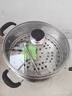 揚(yáng)子多功能電熱鍋家用電炒鍋電火鍋電煮鍋電蒸鍋料理鍋一體式大功率多用途炒鍋 30cm單籠【2100W四燈4-5人】 曬單實(shí)拍圖