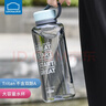 樂扣樂扣（LOCK&LOCK） 大容量水杯超大便攜塑料運動男女士夏季戶外泡茶健身水杯1900ml 薄荷綠1900ml 曬單實拍圖
