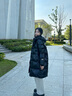 高梵黑金鵝絨服先鋒5.0六格2025新款男士羽絨服 黑色 S 曬單實拍圖