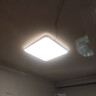 歐普照明（OPPLE） LED吸頂燈護(hù)眼客廳燈臥室餐廳主燈簡(jiǎn)約燈具衛(wèi)生間照明大燈 72W 25㎡內(nèi)適用 黑色（90*60高光） 曬單實(shí)拍圖