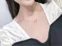 法蔻（farcoko）雙環(huán)莫比烏斯項鏈女鎖骨鏈奢侈首飾新款小眾高級感送女友生日禮物 雙心蝴蝶【全國倉/順豐空運】 曬單實(shí)拍圖