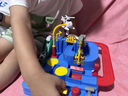 OLOEY兒童汽車(chē)闖關(guān)大冒險玩具小火車(chē)軌道兒童女孩男孩3歲4寶寶益智玩具體驗版大冒險送1車(chē)親子互動(dòng)+傳送帶樓梯+起重機+吊橋 曬單實(shí)拍圖