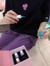 MISS NELLA英國進口兒童專用化妝指甲油禮盒 小女孩生日節(jié)日禮物 美甲套裝盒 兒童彩妝指甲油禮盒（8ml*4） 曬單實拍圖