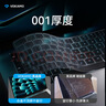 VOKAMO僅適用蘋果電腦筆記本macbook air/pro鍵盤膜M4/3/2保護(hù)套防水超薄21到2025年新款13/14/15/16英寸 曬單實(shí)拍圖