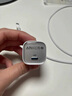 ANKER【國家3C認(rèn)證】安克冰點(diǎn)快充 蘋果16充電器pd30W氮化鎵適用iPhone16promax15/14手機(jī)type-c插頭 白 曬單實(shí)拍圖