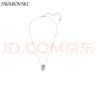 施華洛世奇（SWAROVSKI）Hyperbola項(xiàng)鏈女繩結(jié)吊墜輕奢小眾送女友女七夕禮物 鍍白金色5646724 曬單實(shí)拍圖