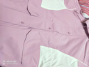 森馬（Semir）陳都靈|防護(hù)外套女中長款寬松撞色秋裝戶外通勤夾克101524109001 曬單實(shí)拍圖
