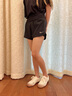妙麗（Millies）品牌平底德訓(xùn)鞋女網(wǎng)面做舊透氣輕便阿甘鞋2025夏季新款運(yùn)動休閑鞋 米白 38 (240mm)  標(biāo)準(zhǔn)碼 曬單實拍圖