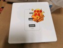 國際電工USB插座面板快充20W帶type-c插座面板開關(guān)帶USB接口手機充電插座 【20W快充】烤漆款-白色 曬單實拍圖