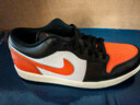 耐克（NIKE）男鞋 2025夏季新款運動鞋低幫舒適AIR JORDAN 1 LOW休閑籃球鞋 553558-081 42.5 曬單實拍圖