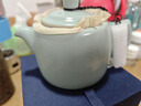 尋汝汝窯茶壺陶瓷汝瓷開片天青色功夫茶具井欄壺沖泡茶壺高檔西施壺 經(jīng)典井欄壺(約260ml) 曬單實拍圖
