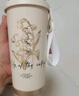 FACE保溫杯陶瓷內(nèi)膽咖啡杯男女高顏值大容量隨行吸管水杯子 奶霜白 曬單實拍圖