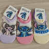 阪織屋x迪士尼 兒童襪子薄襪子寶寶薄款6-12歲男女童船襪網(wǎng)眼三雙裝 曬單實(shí)拍圖