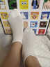 莫代爾襪子女短襪夏季薄款純棉抗菌防臭棉襪白色透氣女士船襪2025新款 白色+奶白+糖果粉+西柚色+莫奈紫 共 5雙 均碼 純棉無(wú)骨/親膚抗起球 曬單實(shí)拍圖