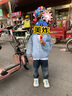 卡特兔童鞋兒童運動(dòng)鞋女童老爹鞋中大童秋季網(wǎng)眼透氣校園小白鞋男童跑步 白黃綠 30 內長(cháng)18.5cm  腳長(cháng)17.6-18.2 曬單實(shí)拍圖