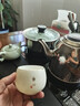 IKXO羊脂玉白瓷主人杯單杯陶瓷個(gè)人專用品茗杯可定制款茶具茶杯禮盒裝 羊脂玉瓷主人杯（靜心） 曬單實(shí)拍圖