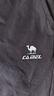 駱駝（CAMEL）速干透氣運動褲女跑步休閑直筒梭織褲子 J25BAXLN072 幻影黑 M 曬單實拍圖