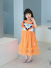 奧特曼女童格麗喬正版連衣裙2025新品夏季短袖公主裙女孩演出服網(wǎng)紗裙子【格麗喬】娃娃領(lǐng)網(wǎng)紗連衣裙120 cm 曬單實(shí)拍圖