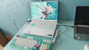 華碩（ASUS）天選TX98初音未來(lái)版 機械鍵盤(pán) RGB光學(xué)機械軸有線(xiàn)電競鍵盤(pán) 全鍵無(wú)沖 IP57防水防塵 98布局 紅軸  曬單實(shí)拍圖