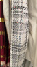 VEROMODA西服秋冬新款優(yōu)雅氣質(zhì)通勤粗花呢亮片長(cháng)袖外套女 S85本白色 170/88A/L 曬單實(shí)拍圖