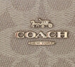 蔻馳（COACH）【品牌直供】女士大號大容量單肩手提托特包沙黃拼粉筆白色CBT20 曬單實(shí)拍圖