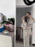 比威亞bvya Free美學(xué)家 嬰兒背帶前抱式小月齡輕便透氣抱娃神器解放雙手 蘆葦白 曬單實(shí)拍圖