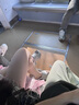 DAPHNE LAB【增高8公分】棒棒糖厚底拖鞋 女士涼拖鞋二代一片拖 25夏高顏值 銀色 【超美的】 37 曬單實(shí)拍圖