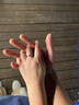 老鳳祥銀戒指女士925純銀莫比烏斯情侶對戒七夕情人節(jié)禮物送老婆送女友 【今/次日達】莫比烏斯情侶對戒 曬單實拍圖