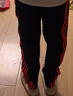 阿迪達斯 （adidas）男童B AR 3S PANT 速干錐形運動(dòng)褲 GS0354 黑色 164  曬單實(shí)拍圖