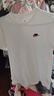 耐克（NIKE）T恤男士 2026新款夏季寬松休閑運動(dòng)健身圓領(lǐng)透氣半袖全棉跑步短袖 熱推/小標/白色 M (170/88A) 曬單實(shí)拍圖
