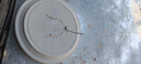 亞明 LED投光燈磨砂玻璃防眩目球場燈倉庫戶外照明車間射燈 IP65防水超亮100w 曬單實(shí)拍圖
