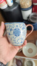 兮元記青花汝窯茶漏茶濾一體茶葉過濾網(wǎng)泡茶神器茶隔茶配滿花描金琺瑯彩 繁花米黃汝窯圓形茶漏套組+公杯 曬單實拍圖