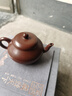 藏壺天下宜興紫砂壺純手工小容量泡茶壺精致功夫茶具原礦紫茄泥梨形壺 紫茄泥 曬單實(shí)拍圖
