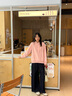 Teenie Weenie小熊卡通連帽衛(wèi)衣女2025冬季新款女衛(wèi)衣 粉色 S 曬單實(shí)拍圖