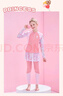 梵迪拉（F.DYRAA）&Hellokitty兒童泳衣女海長袖防曬A類游泳二件套KC422C015粉色120 曬單實拍圖