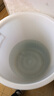 京頓 大號加厚塑料水桶帶蓋圓桶酒桶大容量蓄水桶 白色帶蓋160L 曬單實拍圖