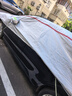 纖驪（xianli）2023款豐田新凱美瑞八代專用車頂半罩車衣防曬防雨防冰雹半身外罩 半身罩【銀色】超強防曬  豐田凱美瑞 專用 曬單實拍圖