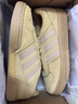 adidas「面包鞋」COURTIC經(jīng)典運(yùn)動(dòng)板鞋男女阿迪達(dá)斯官方三葉草 芥末黃   42.5 曬單實(shí)拍圖