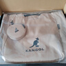 KANGOL官方正品新款潮牌抽繩大容量防水健身包單肩手提托特包男女通勤包 卡其色 曬單實拍圖