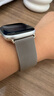 BHO適用蘋果手表s10/ultra2表帶apple watch s9/s8/se米蘭尼斯表帶iwatch s7/6/5/4金屬不銹鋼表帶 曬單實(shí)拍圖