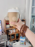 云蕾一次性咖啡杯加厚防燙外賣帶蓋熱飲杯奶茶杯帶杯套400ML*20套 曬單實拍圖