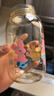 樂(lè)扣樂(lè)扣（LOCK&LOCK）兒童水杯 大容量學(xué)生吸管直飲杯子背帶戶(hù)外水壺 PPSU 粉色 700ml 曬單實(shí)拍圖