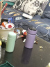 【全網(wǎng)爆款】迷你口袋保溫杯304不銹鋼水杯便攜可愛水杯女生 淡青色 150ml 曬單實拍圖